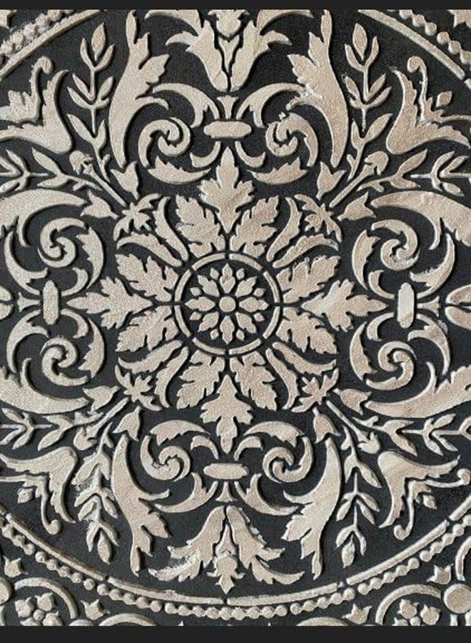 Technoart Putting Decorative Mandala Wall Art, Round Floral Pattern, Vintage Style - Image 3